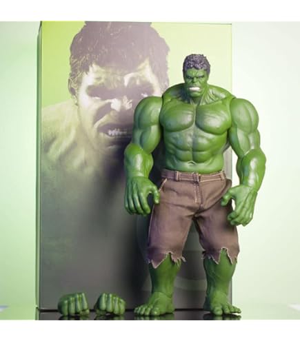 Amazon.co.jp: ハルク Hulk フィギュア マーベル ソフビ人形 PVC トイ 