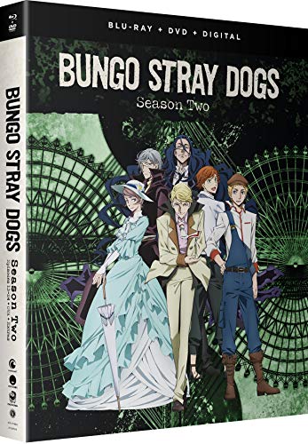 Bungo Stray Dogs Season 2 Blu-Ray/DVD(文豪ストレイドッグス 「黒の時代」編+第2期　全12話+OVA)
