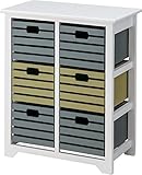 AZUMAYA チェスト3段テムズ MIP-451