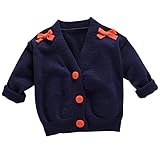 (プタス)Putars ベビー服 子供服 カーディガン セーター 女の子 冬服 長袖 二色 蝶結び 可愛い 秋 冬 運動服 旅行 記念日 プレゼント 1-6歳