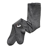 タイツ キッズ ニット レギンス コットン 動物 1-12歳 足付き 子供タイツ 柔らかい 可愛い 通園 通学 hibote No.2 1-3歳