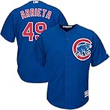 ジェイク・アリエータ# 49代替クールベースレプリカジャージーシカゴ・カブスYouth (ユースL 14 / 16 )