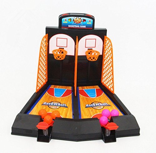 Avtion One or Two Player Desktop Basketball Game Best Classic Arcade Games Basket Ball Shootout Table Top Shooting Fun Activity Toy For Kids Adults Sports Fans - Helps Reduce Stressの表紙