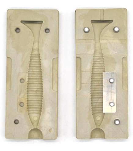 Moule à Leurres Souples Shad 11 Cm – DIY Pêche – Moule Pour Pêche Aux Carnassiers – NEUF
