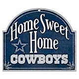 NFLダラス・カウボーイズ91865010木製アーチ型サイン、10 " x 11 "