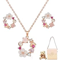 ❤お得なお品❤アイリーンネックレス ピンクｘピンクゴールド金具 箱付き ❤お得なお品❤アイリーンネックレス ピンクxピンクゴールド