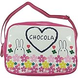 chocola 【オールシーズン】 エナメル幼稚園花柄×うさぎさん FREE/濃ピンク NO.CH-1629-43083