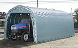 パイプ倉庫 GR-192 埋め込み式 約5.8坪 (間口)3.2m×(奥行)6.0m×(高さ)2.5m