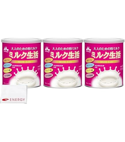 Amazon.co.jp: 森永乳業 大人のための粉ミルク ミルク生活 300g × 4缶