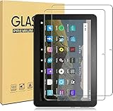 【2枚セッ】TRkin 対応 Fire HD 8 2020 / HD 8 Plus 用のタブレット フィルム 日本旭硝子素材 硬度9H 飛散防止 対応 Fire HD 8 2020 / HD 8 Plus 用のガラスフィルム 2.5D ウンドエッジ加工 強化ガラス トランスペアレント 耐指紋 自動吸着 油汚れ防止 液晶保護フィルム