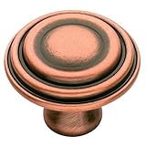 アンティーク銅ドーム型リングノブ – 38 mm ( 25パック)