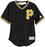 Pittsburgh Pirates Alternateブラッククールベース子ジャージ Kids Large 7