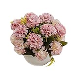 ホームオフィスの装飾のための人工植物ポット生きた偽の花