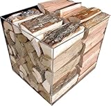 広葉樹と針葉樹の薪 携帯焚火台用 薪の長さ17~20cm 大容量 宅配120サイズ段ボール箱入...