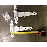 Brainerdアロースミスゲートヒンジホワイト2パック