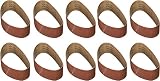 Mercer Industries 106040 Aluminum Oxide Premium Sanding Belts (10 Pack), 3 x 21 by Mercer Industries