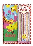 sassy プリント・フェイスタオルセット/シーフレンズ&ダッキーストライプ S-52160 NZSA94001