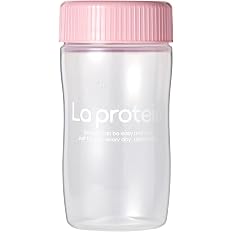 Amazon La Protein オリジナルシェイカー ピンク おいしい女性用プロテイン ゆうこすプロデュース 美容 La Protein シェーカーボトル