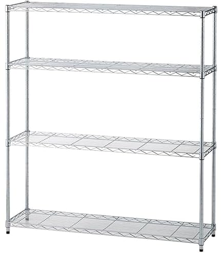 25mm径　4段76Wメタルラック　スチールラック 25mm径 4段76Wメタルラック スチールラック Amazon｜スチール