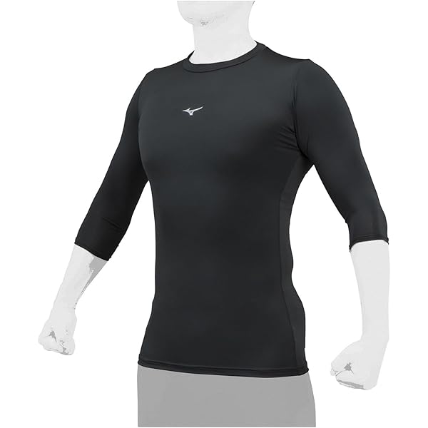 Amazon.co.jp: MIZUNO バイオギア・アンダーシャツ ローネック・七分袖