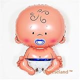 cheeselandtm-31 "ベビーシャワーMylar Balloons、ベビーBoy、かわいい装飾