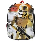 Star Wars Ep7 16-Inch Backpack Mesh Pockets with Storm Trooper [並行輸入品]