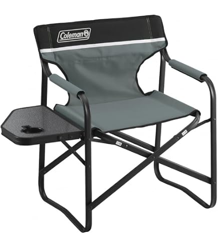 コールマン(Coleman) チェア サイドテーブル付デッキ Amazon.co.jp: Coleman(コールマン) チェア サイドテーブルデッキ