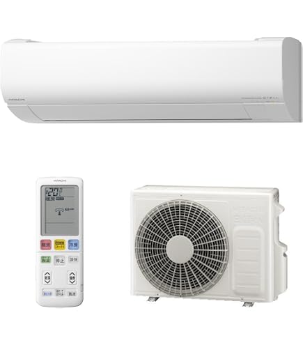 Amazon | 日立 清潔 エアコン 6畳 2.2kW RAS-WR2225S(W)/SET スター