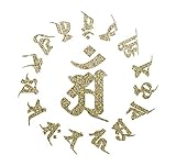 Sticker Shop Haru 梵字サークルステッカー 【アン】 ゴールドラメ 12cm