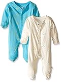 Rosie Pope Baby Boys' 2-Pack Adventure Into The Wild Arrows and Maps Coveralls