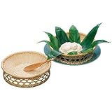 山下工芸(Yamasita craft) 白竹高台付豆腐篭 71221000