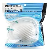 TOYO 白いマスク 6枚入 No.1706