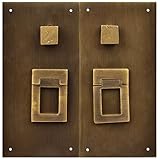 Squareスクエアプレートで – 2のセット