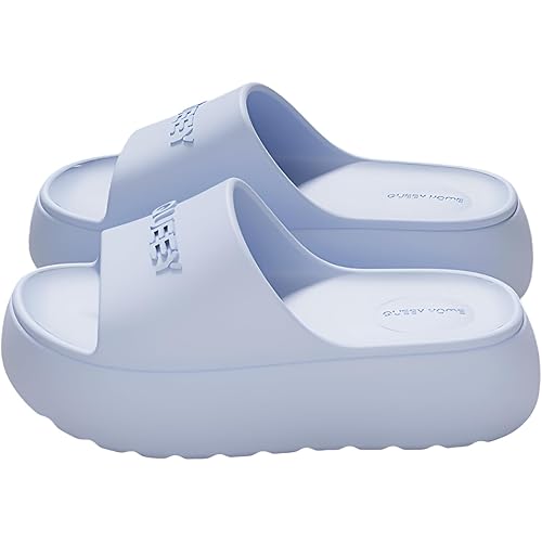 [ahomeone] 厚底スリッパ サンダル【6cm UP超厚底 +抗菌防臭 圧力分散で疲れにくい】 エアースリッパ 室内 ルームシューズ ベランダ レディース バス トイレ 超軽量 静音防滑 柔らか 抗菌防臭