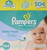 Pampers Baby Fresh Baby Wipes Refill - 504ct by Procter & Gamble