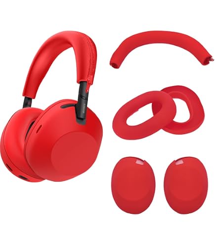 Amazon | Sony WH-1000XM6ヘッドフォン用ソフトシリコンケースカバー