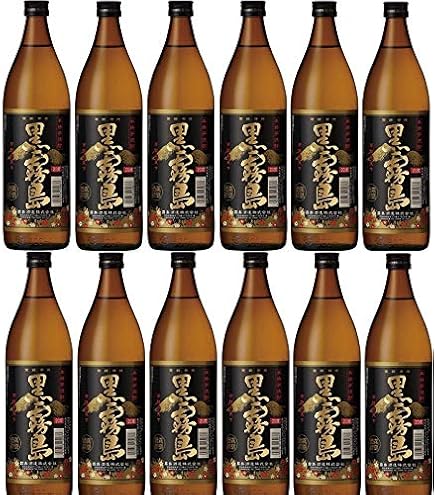 Amazon.co.jp: 黒霧島 25度 900ml×12本 : 食品・飲料・お酒