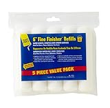 FoamPRO 176-5 Fine Finish Mini Roller Refills (High-Density Foam) (5 Pack), 6 by Foampro