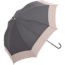 SUN PASTEL 100 晴雨兼用長傘 グレー SUN PASTEL 100 晴雨兼用長傘 グレー