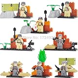 Superb Good Military World War IIミニフィギュアWestライン8pcs / lot Building Blocks Super Heroesセットモデルフィギュアおもち