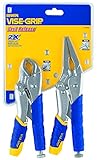 IRWIN Tools VISE-GRIP Locking Pliers Set, Fast Release, 2-Piece (1771883) [並行輸入品]