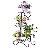 ZJM-flower stand ヴィンテージフラワーシェルフアイロン収納ラック