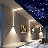 LEDアルミニウム防水壁ランプ、12 W 85 – 225 V 3200 K調節可能屋外ウォールライト暖かいライト2 LED FC905