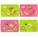 プレート・ボウル　食事マット ランチョンマット　仕切りマット　ボウル　ベビー用食器　卓仕朗　 baby　ランチプレート シリコン ベビー　離乳食　調理器具　給食用品 可愛い　北欧　幼稚園　子供用　 滑