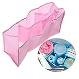 おむつポーチ おしめバッグオーガナイザーの食品貯蔵容器内の別の旅行の非編まれた赤ちゃんのおむつ記憶 32×14×20 cm カラーはランダムです