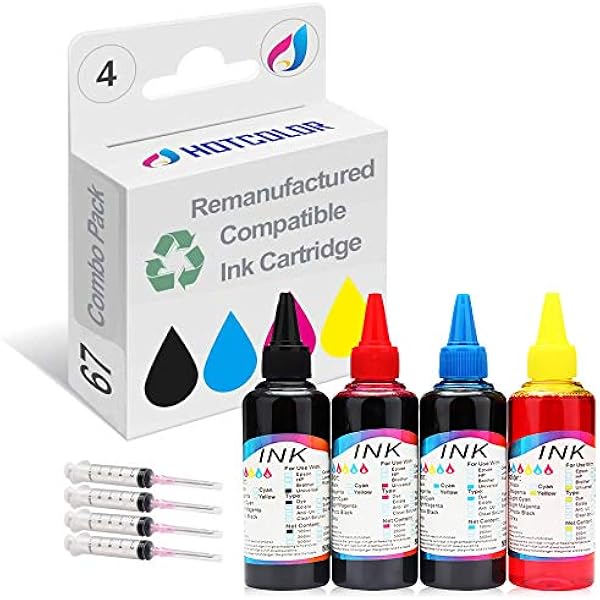 hp 67 refillable ink cartridges