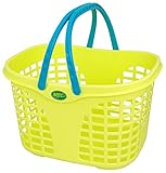 サンコープラスチック ランドリーバスケット 浅型 ランドリーイエロー