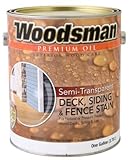 True Value STOV7-GAL Woodsman Cedar HSE Oil Oil Deck and Siding Stain, 1-Gallon [並行輸入品]
