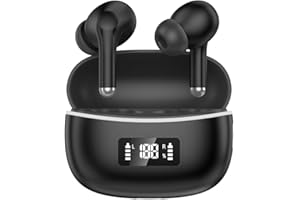 ワイヤレスイヤホン Bluetoothイヤホン 6つのシリコンマイク搭載 AIスマート ENC通話 IPX7防水 最大60時間再生 2026年最新Bluetooth6.0 EDR ブルートゥースイヤホン 全音域HI-FI音質 低遅延 接続瞬時 WEB