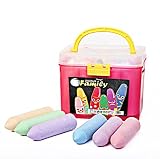 CHILDREAM Colored Large CleanチョークアウトドアToys for Kids